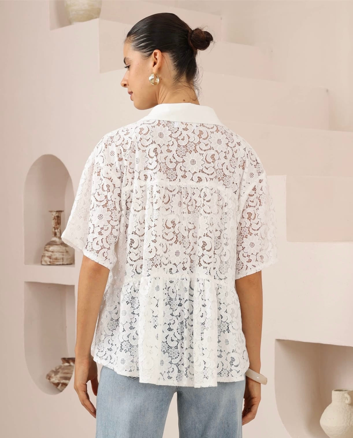 White Lace Top