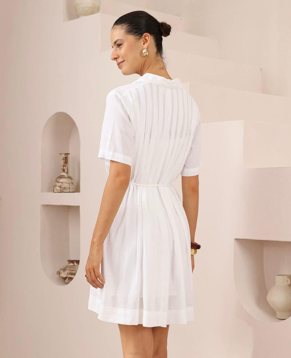 Class White Dress