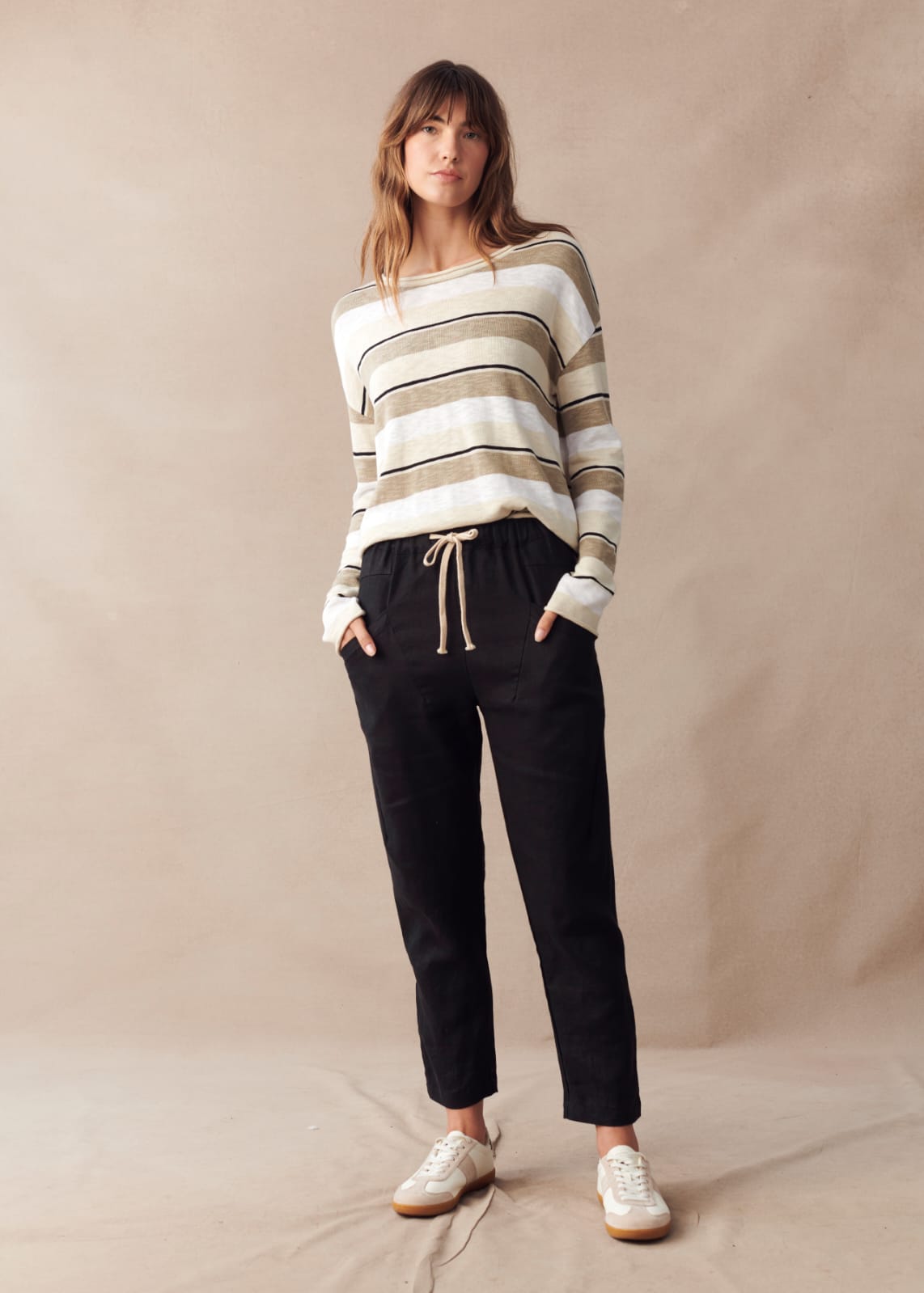 Black Linen Pants
