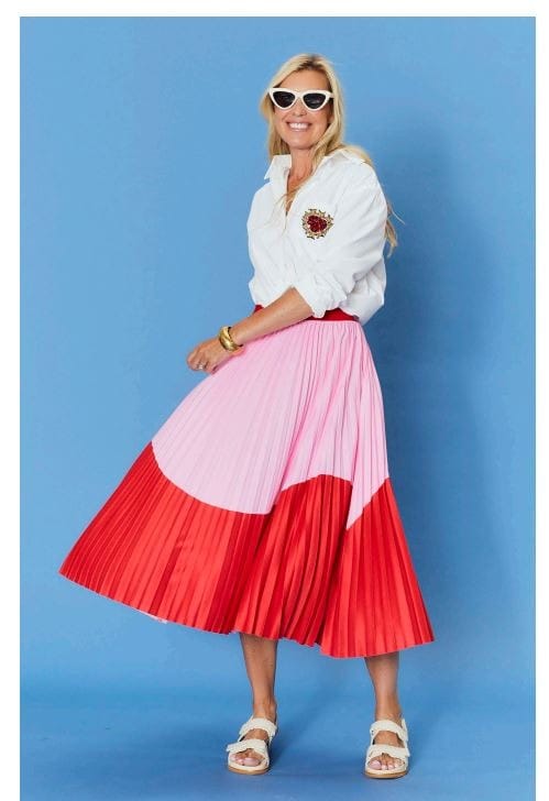 Lilian Pleat Skirt